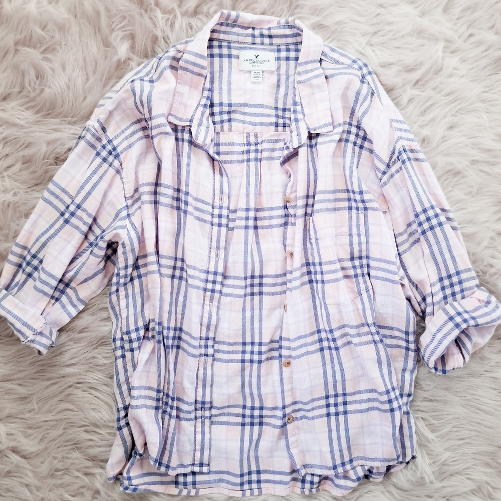 American Eagle 3/4 sleeve shirt